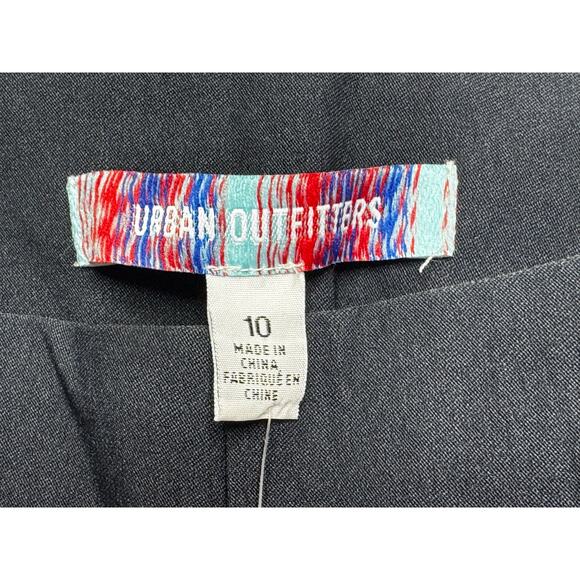 NWT Urban Outfitters Women's Slit Front Black Bootcut Dress Pants - 10 (31x33.5) - Picture 5 of 6